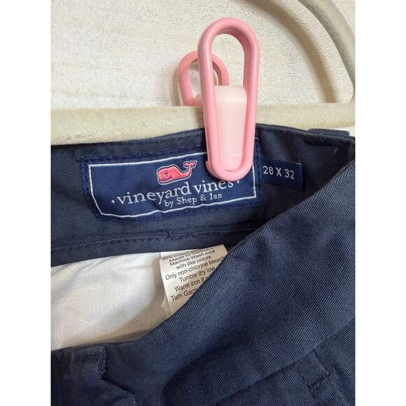 Vineyard Vines Pants 28 by 30 Mens Christmas Themed Navy Festive Holiday Party - Picture 4 of 5